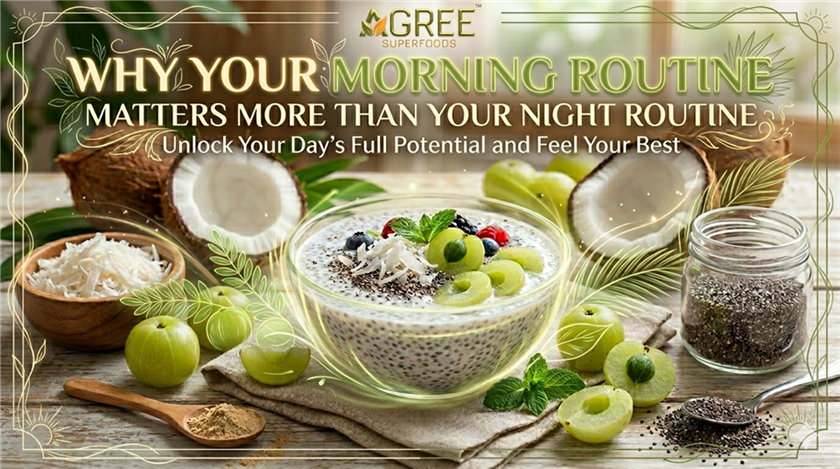 healthy morning drink natural ingredients
